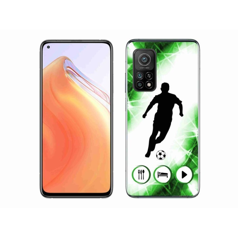 Gelový kryt mmCase na mobil Xiaomi Mi 10T Pro 5G - fotbalista