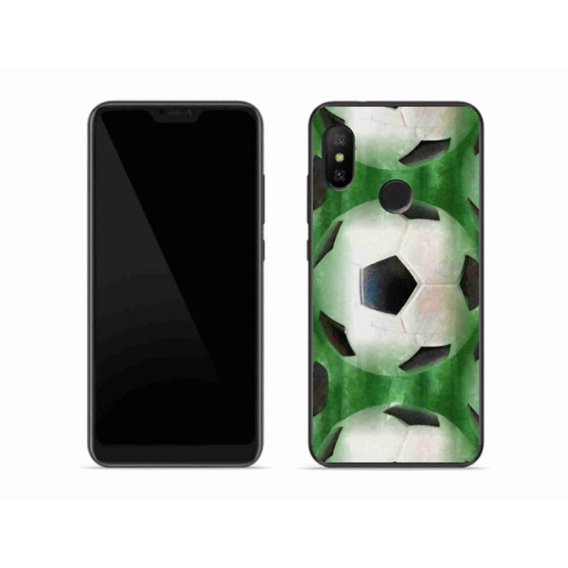 Gelový kryt mmCase na mobil Xiaomi Mi A2 Lite - fotbalový míč