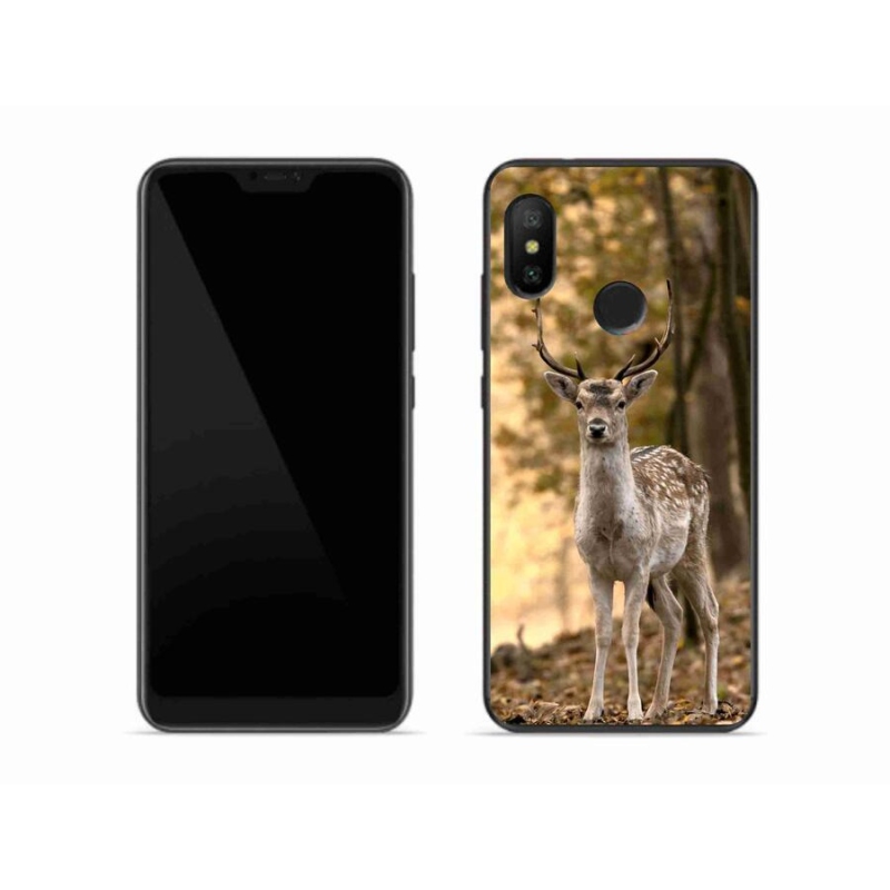 Gelový kryt mmCase na mobil Xiaomi Mi A2 Lite - jelen sika