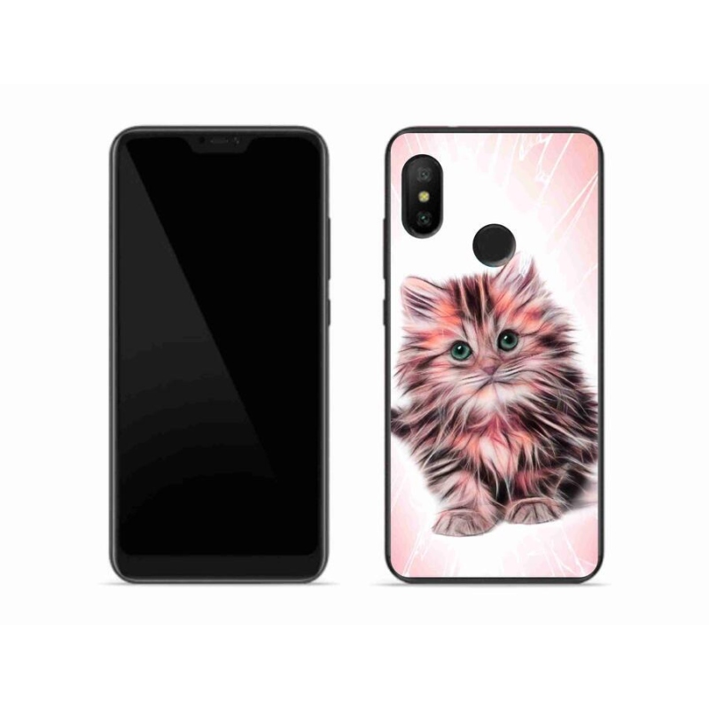 Gelový kryt mmCase na mobil Xiaomi Mi A2 Lite - roztomilé kotě