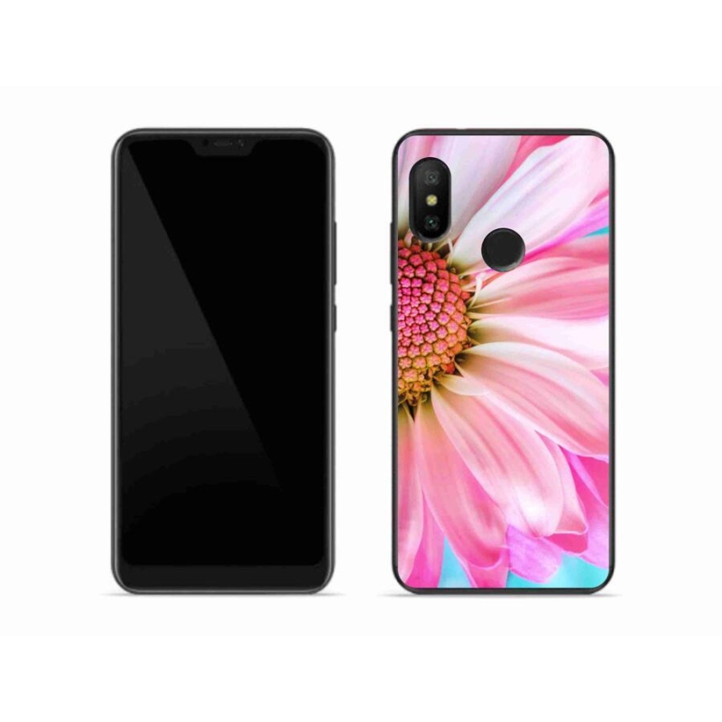 Gelový kryt mmCase na mobil Xiaomi Mi A2 Lite - růžová květina