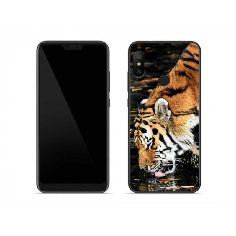 Gelový kryt mmCase na mobil Xiaomi Mi A2 Lite - žíznivý tygr