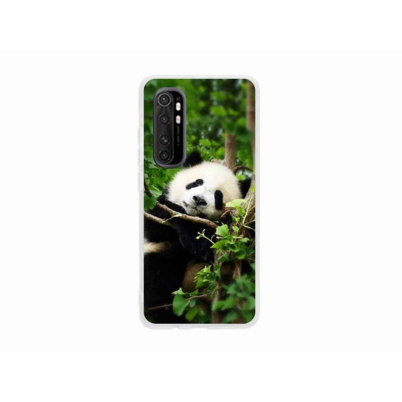 Gelový kryt mmCase na mobil Xiaomi Mi Note 10 Lite - panda