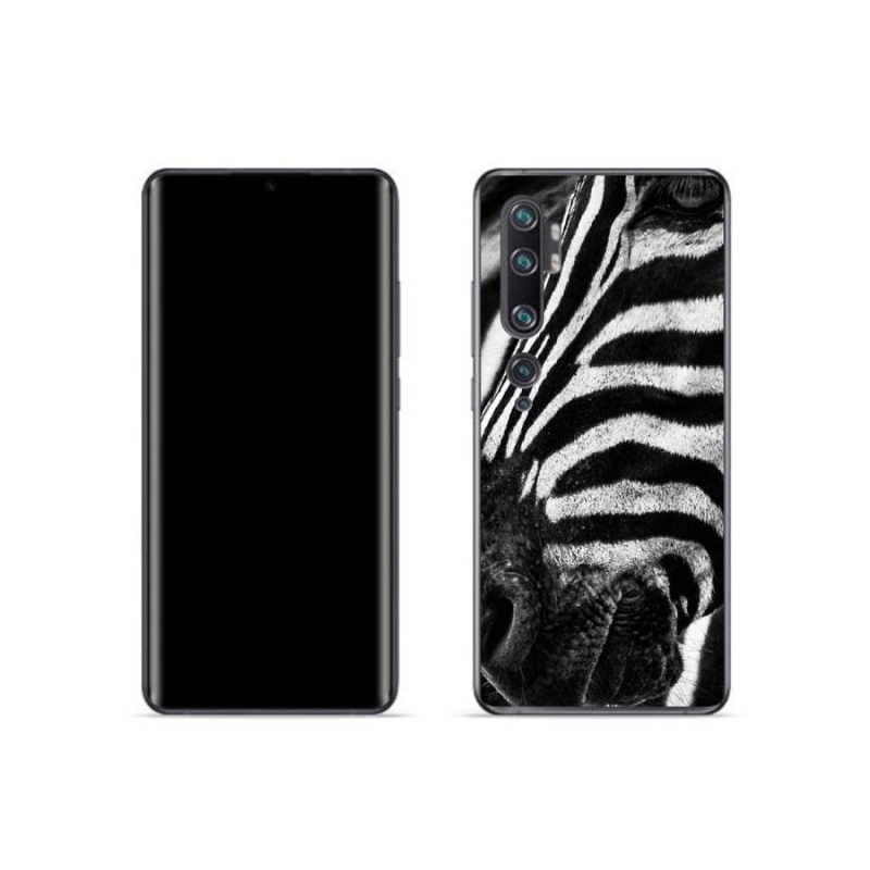 Gelový kryt mmCase na mobil Xiaomi Mi Note 10 - zebra