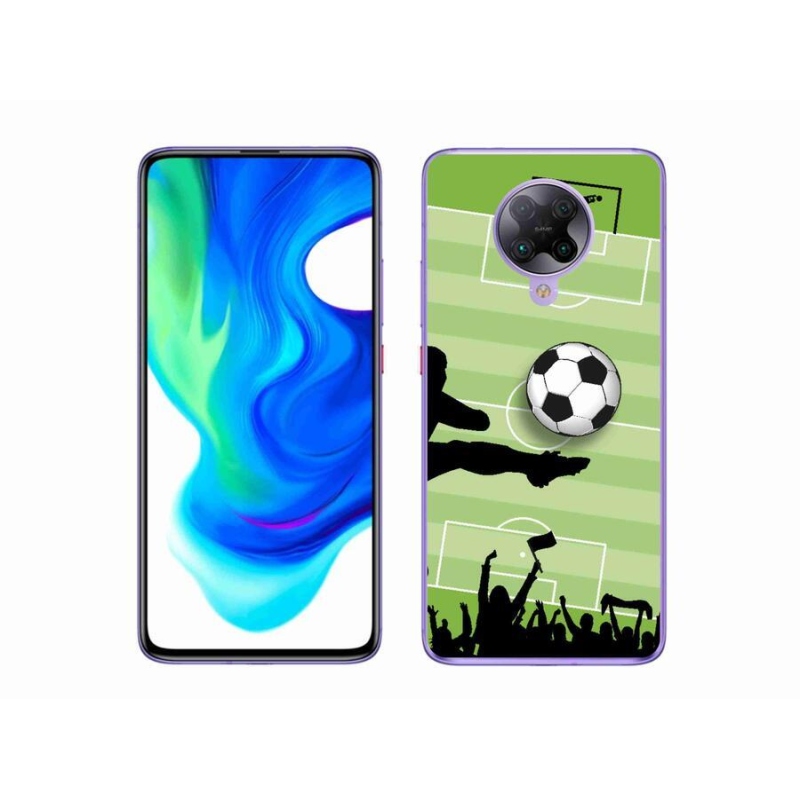 Gelový kryt mmCase na mobil Xiaomi Poco F2 Pro - fotbal 3