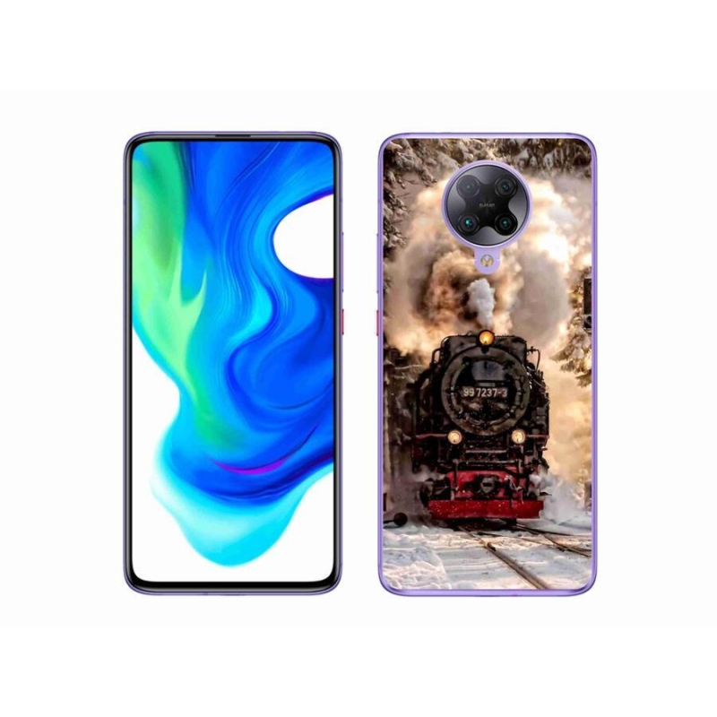 Gelový kryt mmCase na mobil Xiaomi Poco F2 Pro - vlak