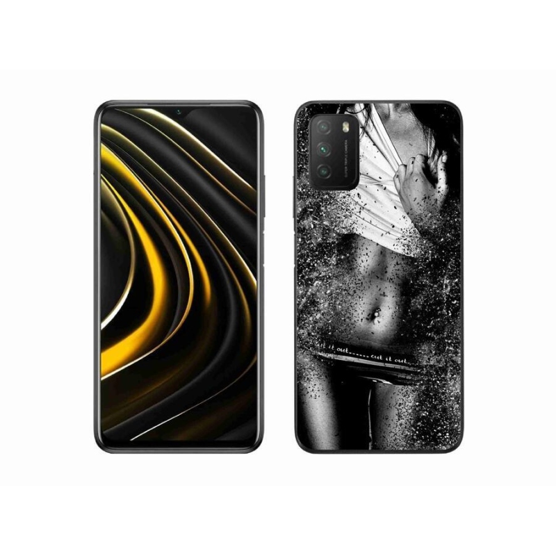 Gelový kryt mmCase na mobil Xiaomi Poco M3 - sexy žena 1