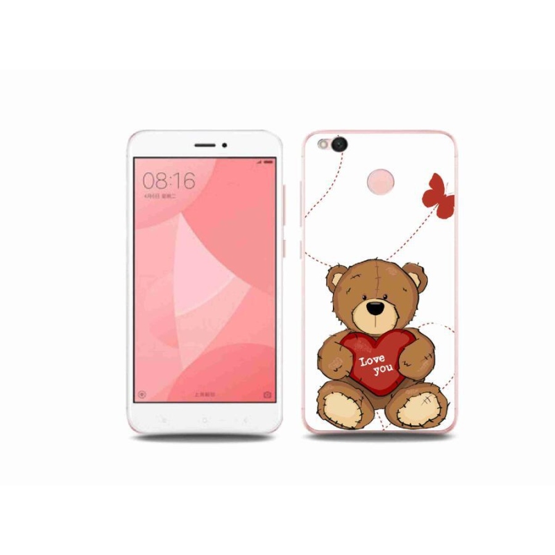Gelový kryt mmCase na mobil Xiaomi Redmi 4X - love you