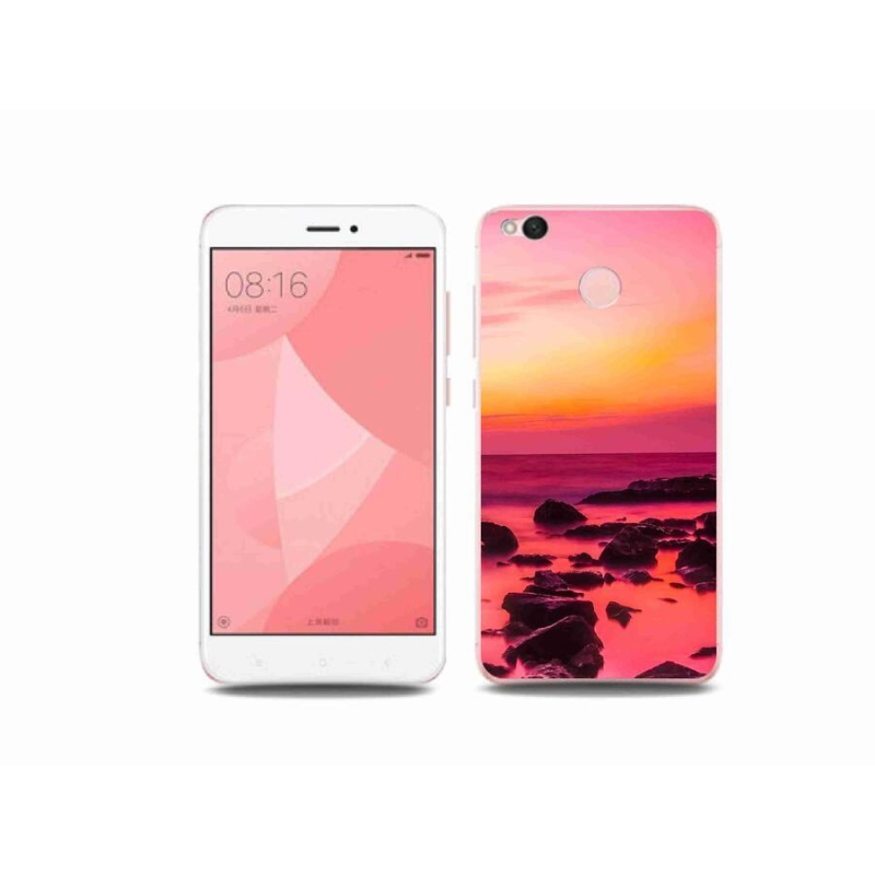 Gelový kryt mmCase na mobil Xiaomi Redmi 4X - moře a záře