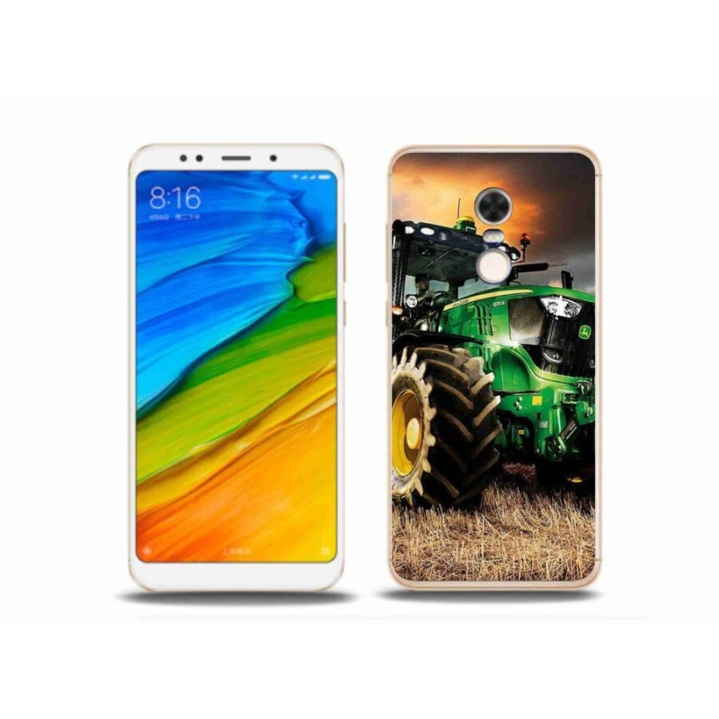 Gelový kryt mmCase na mobil Xiaomi Redmi 5 Plus - traktor