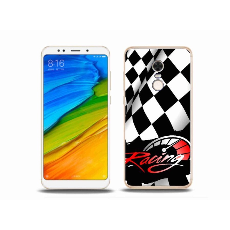 Gelový kryt mmCase na mobil Xiaomi Redmi 5 Plus - závodění