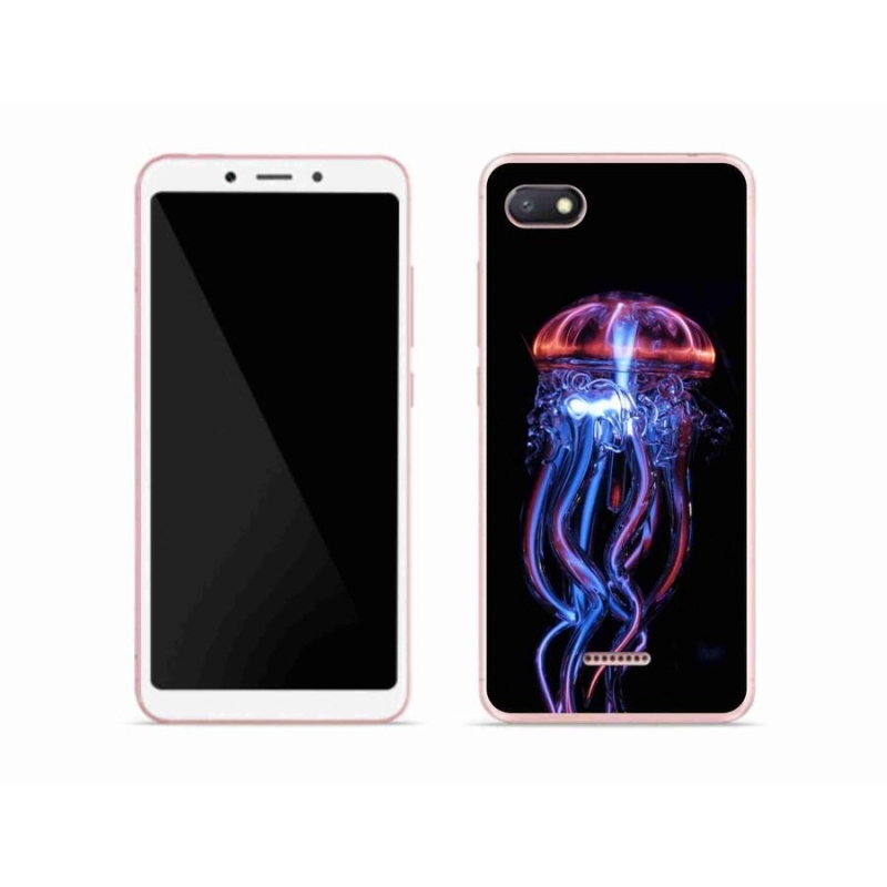 Gelový kryt mmCase na mobil Xiaomi Redmi 6A - medúza