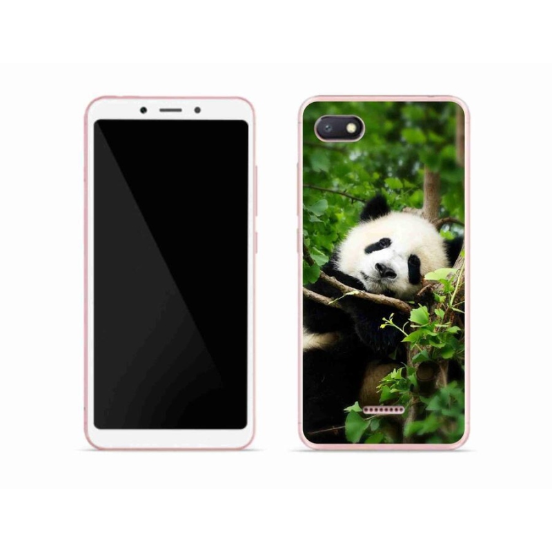 Gelový kryt mmCase na mobil Xiaomi Redmi 6A - panda