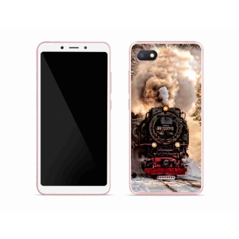 Gelový kryt mmCase na mobil Xiaomi Redmi 6A - vlak