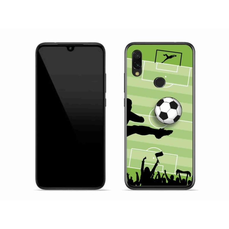 Gelový kryt mmCase na mobil Xiaomi Redmi 7 - fotbal 3