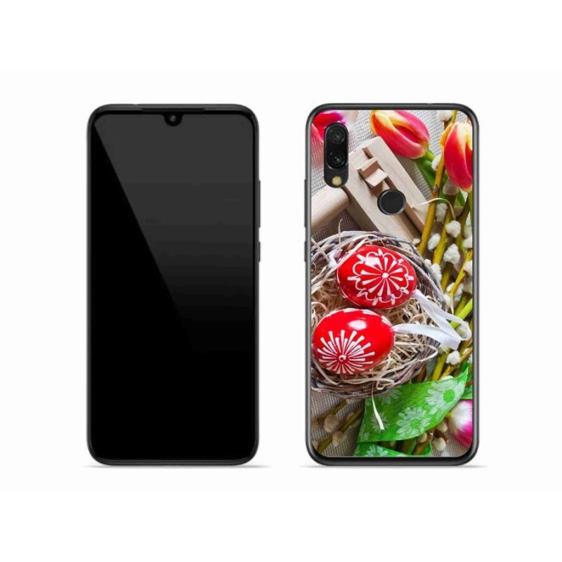 Gelový kryt mmCase na mobil Xiaomi Redmi 7 - kraslice