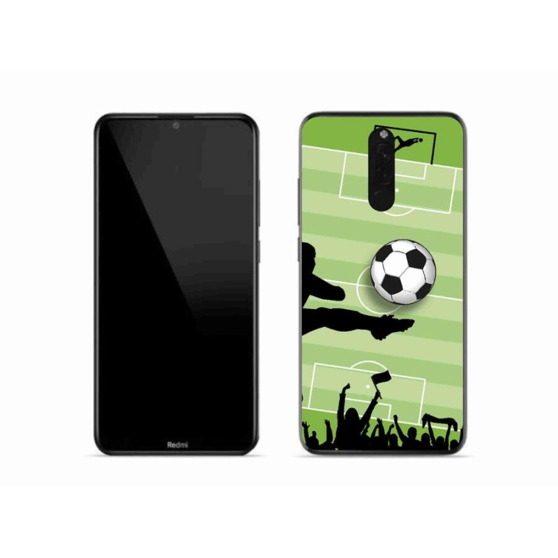 Gelový kryt mmCase na mobil Xiaomi Redmi 8 - fotbal 3