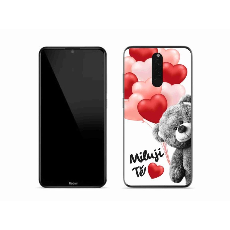 Gelový kryt mmCase na mobil Xiaomi Redmi 8 - miluji Tě