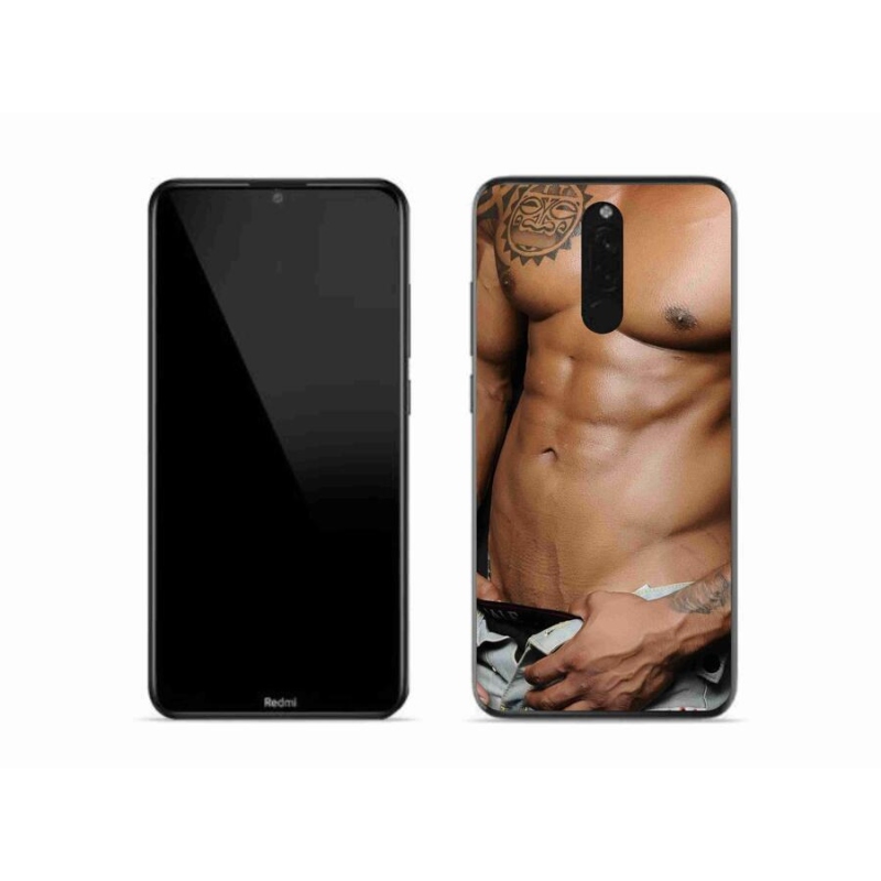 Gelový kryt mmCase na mobil Xiaomi Redmi 8 - sexy muž