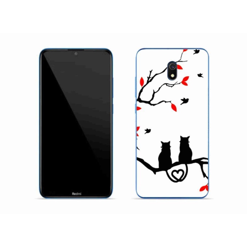 Gelový kryt mmCase na mobil Xiaomi Redmi 8A - kočičí láska