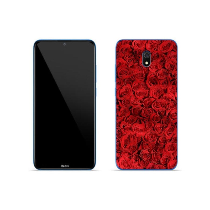 Gelový kryt mmCase na mobil Xiaomi Redmi 8A - růže