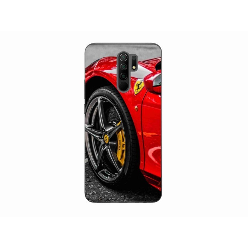 Gelový kryt mmCase na mobil Xiaomi Redmi 9 - auto 1