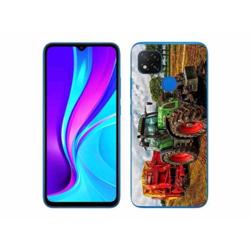 Gelový kryt mmCase na mobil Xiaomi Redmi 9C - traktor 4