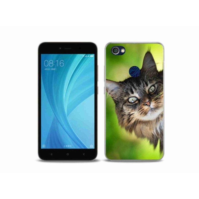 Gelový kryt mmCase na mobil Xiaomi Redmi Note 5A Prime - kočka 3