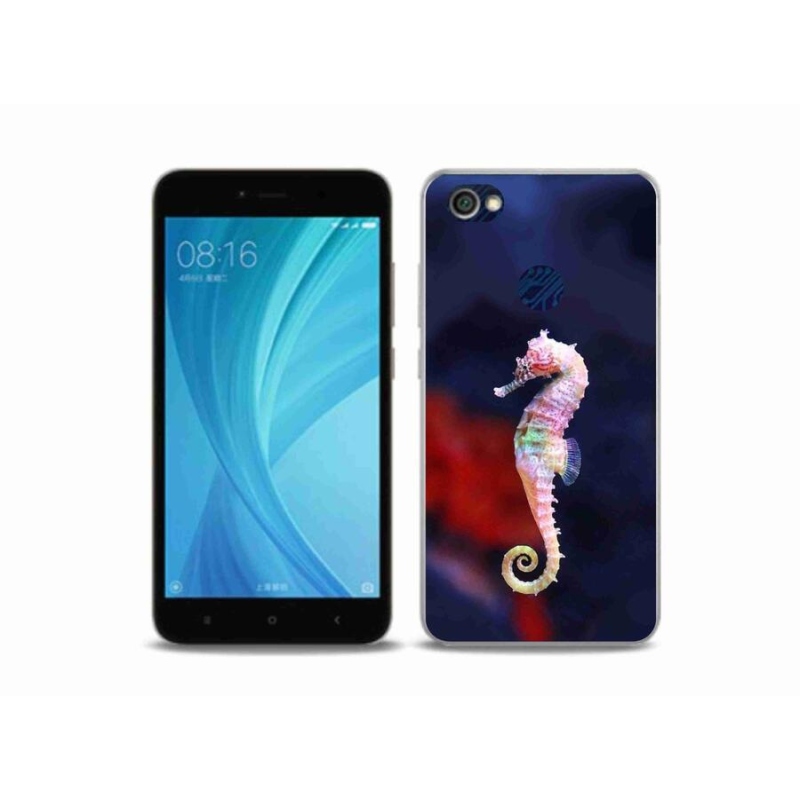 Gelový kryt mmCase na mobil Xiaomi Redmi Note 5A Prime - mořský koník