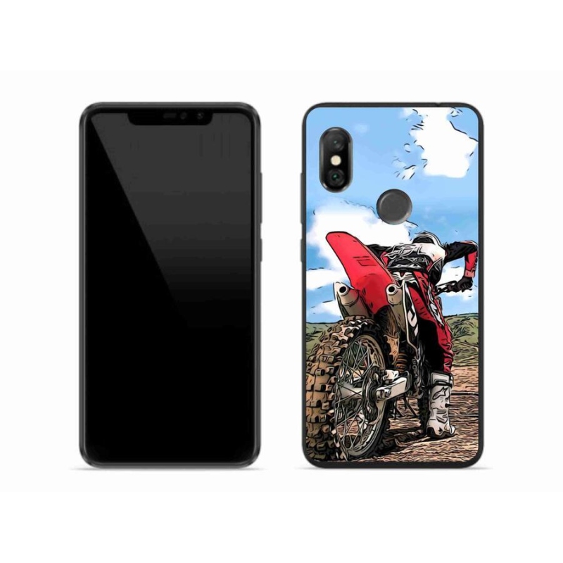 Gelový kryt mmCase na mobil Xiaomi Redmi Note 6 Pro - moto