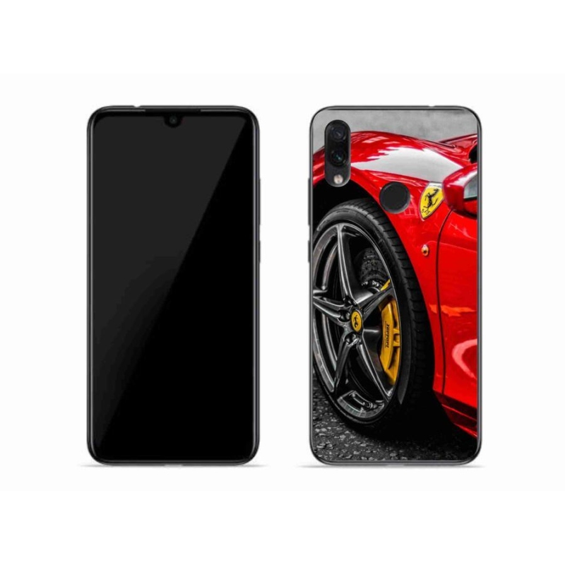 Gelový kryt mmCase na mobil Xiaomi Redmi Note 7 - auto 1