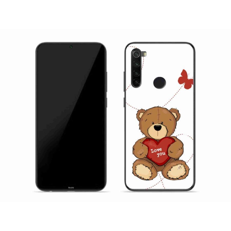Gelový kryt mmCase na mobil Xiaomi Redmi Note 8 - love you