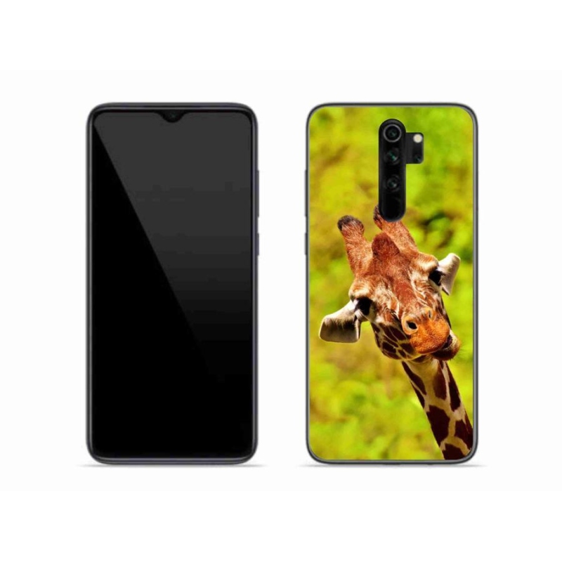 Gelový kryt mmCase na mobil Xiaomi Redmi Note 8 Pro - žirafa
