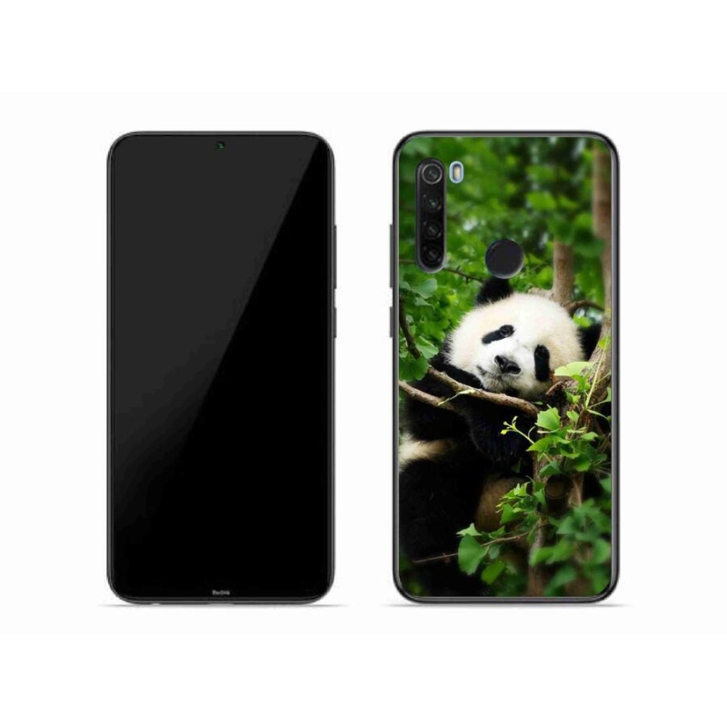 Gelový kryt mmCase na mobil Xiaomi Redmi Note 8T - panda