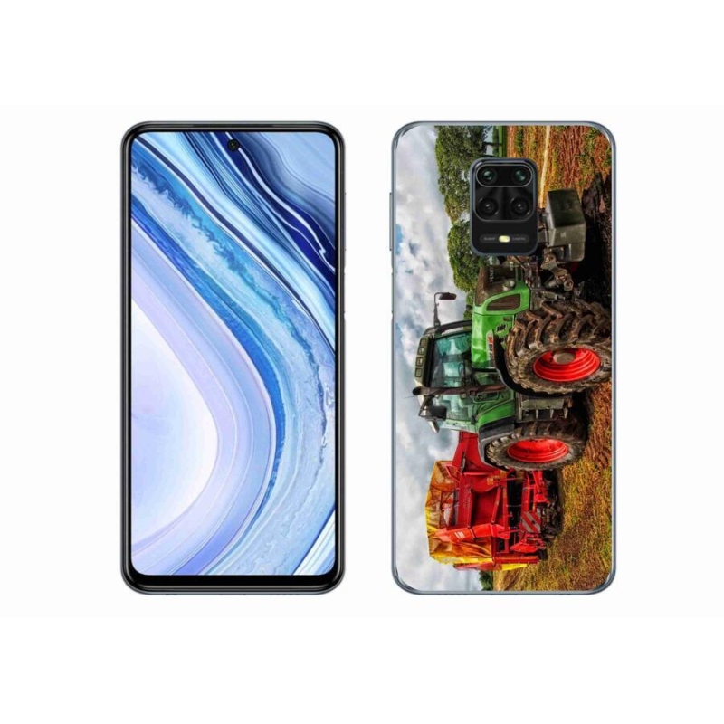 Gelový kryt mmCase na mobil Xiaomi Redmi Note 9 Pro - traktor 4