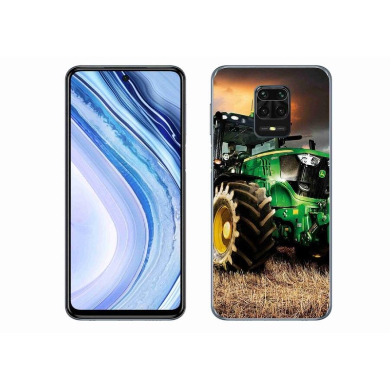 Gelový kryt mmCase na mobil Xiaomi Redmi Note 9S - traktor