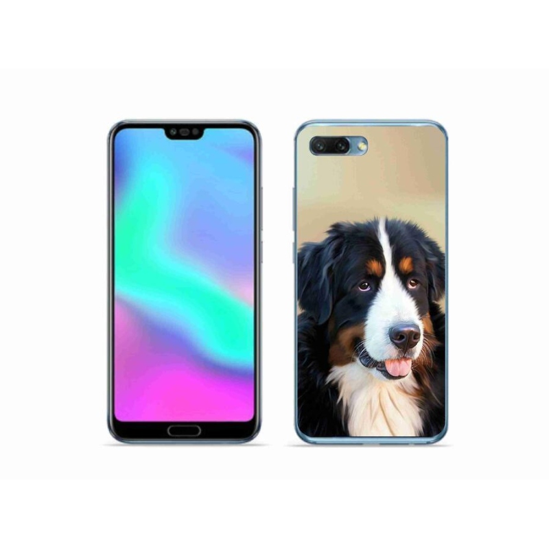 Gelový obal mmCase na mobil Honor 10 - bernský salašnický pes