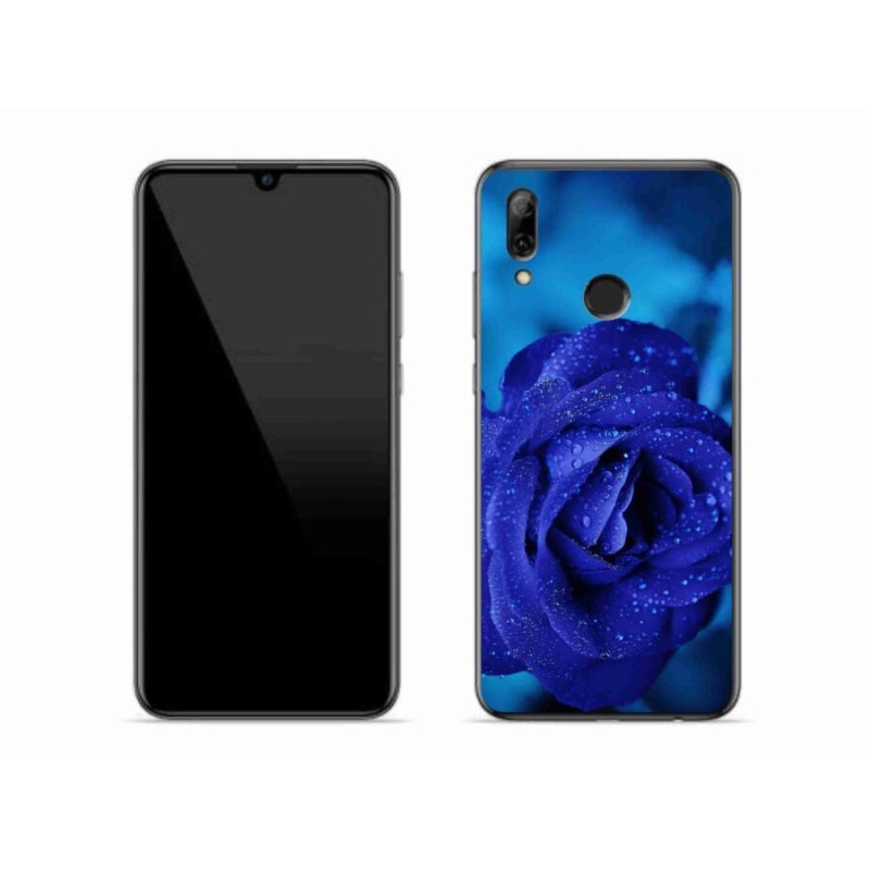 Gelový obal mmCase na mobil Honor 10 Lite - modrá růže