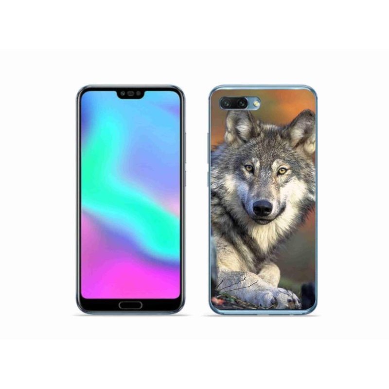 Gelový obal mmCase na mobil Honor 10 - vlk