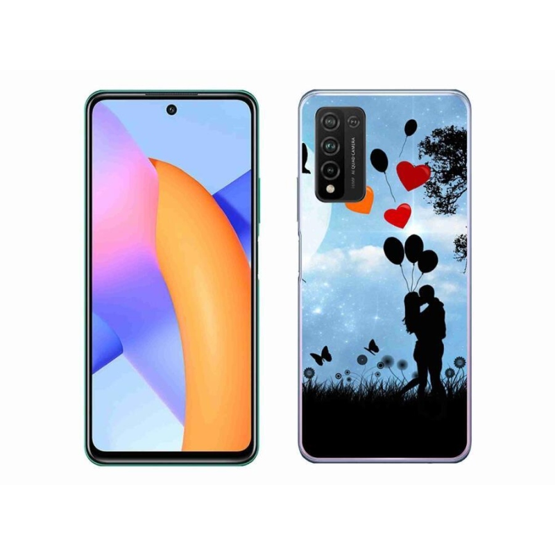 Gelový obal mmCase na mobil Honor 10X Lite - zamilovaný pár