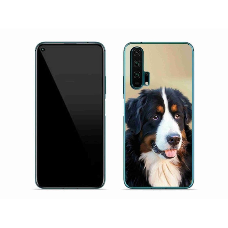 Gelový obal mmCase na mobil Honor 20 Pro - bernský salašnický pes