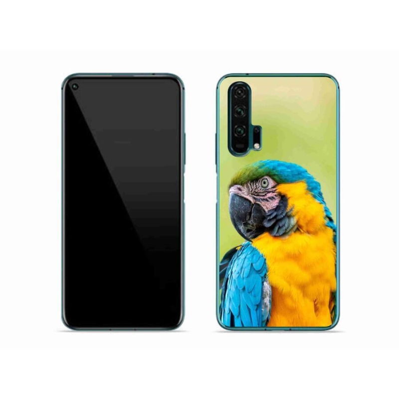 Gelový obal mmCase na mobil Honor 20 Pro - papoušek ara 2