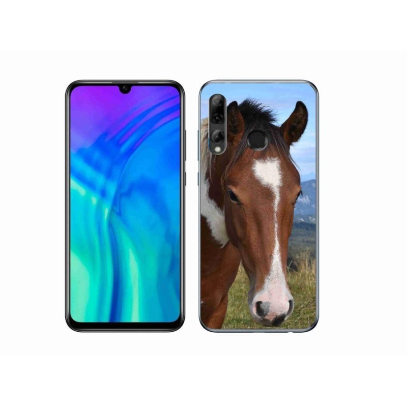 Gelový obal mmCase na mobil Honor 20e - hnědý kůň