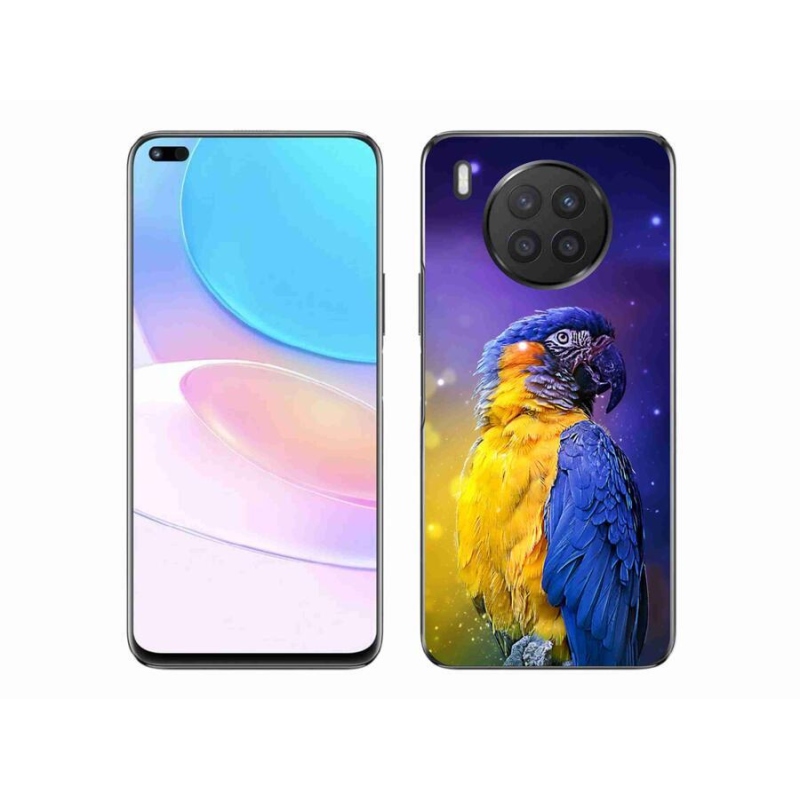 Gelový obal mmCase na mobil Honor 50 Lite - papoušek ara 1