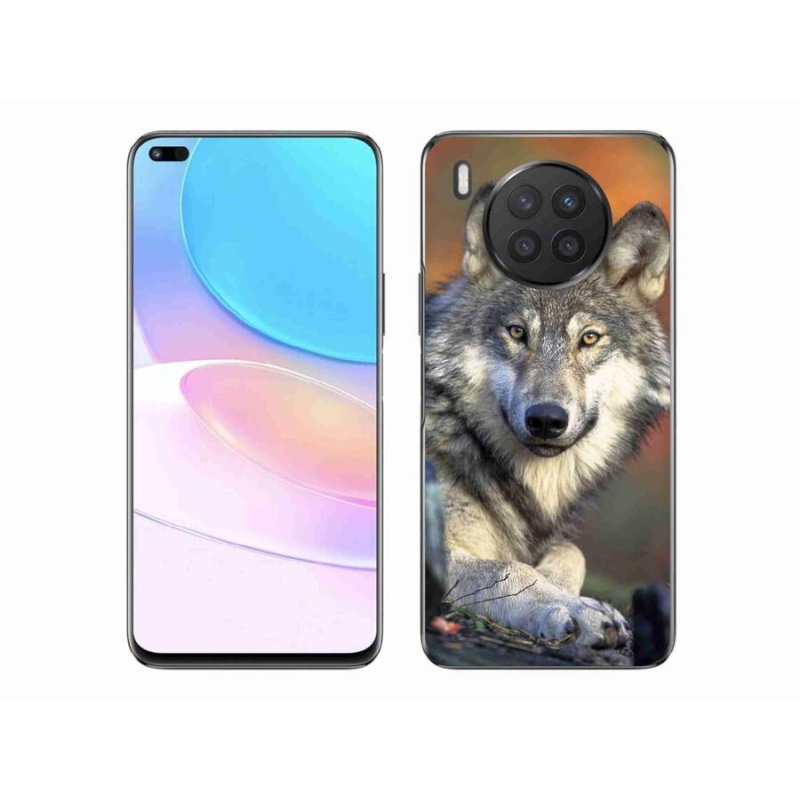 Gelový obal mmCase na mobil Honor 50 Lite - vlk
