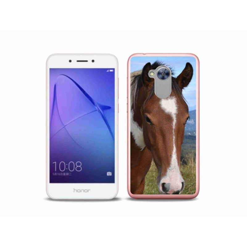 Gelový obal mmCase na mobil Honor 6A - hnědý kůň