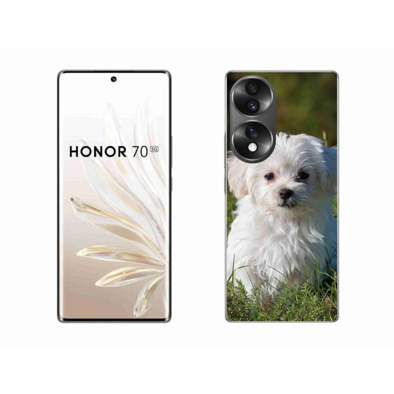 Gelový obal mmCase na mobil Honor 70 - bišonek