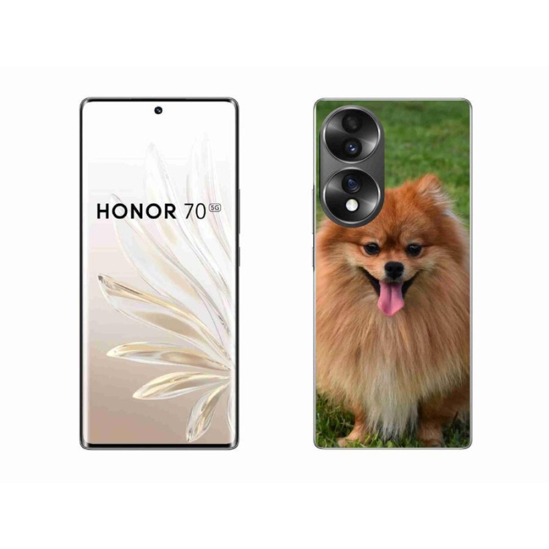 Gelový obal mmCase na mobil Honor 70 - pomeranian