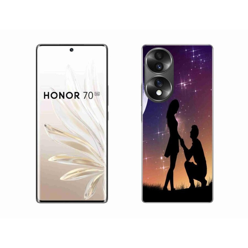 Gelový obal mmCase na mobil Honor 70 - žádost o ruku