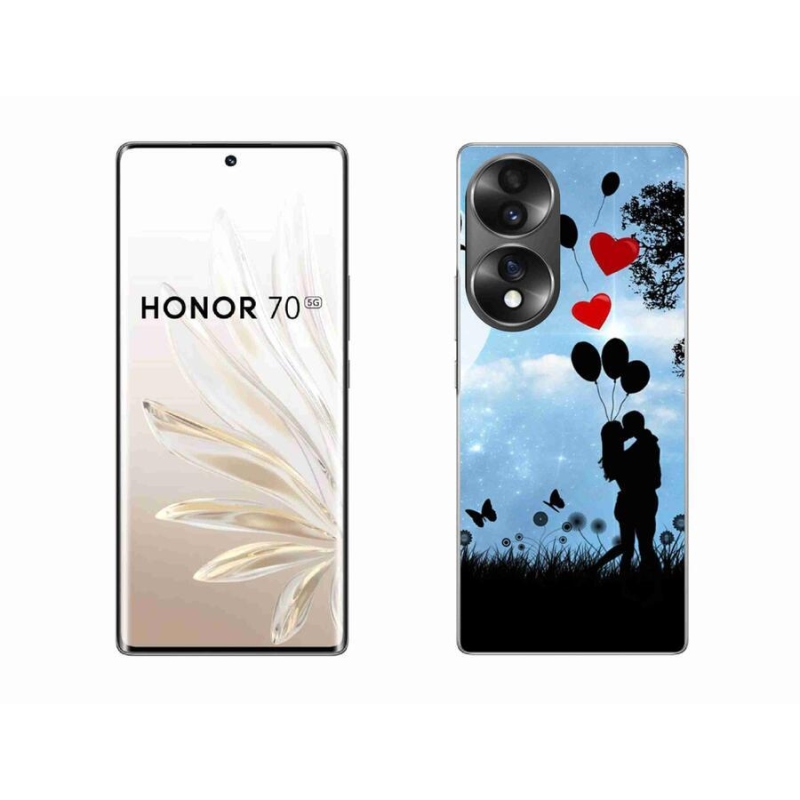 Gelový obal mmCase na mobil Honor 70 - zamilovaný pár